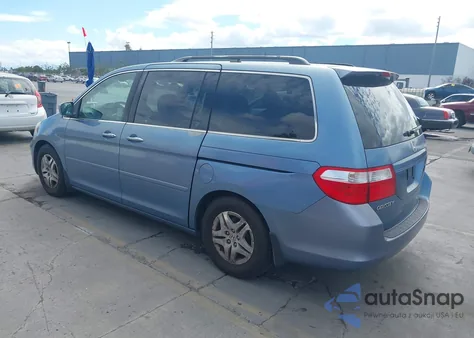 2007 Honda Odyssey Ex from USA, damaged, VIN 5FNRL38497B005250